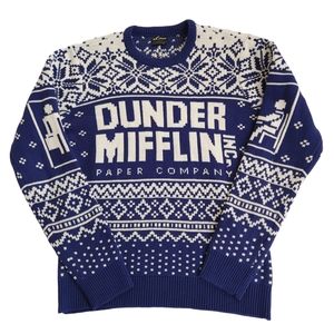 Dunder Mifflin The Office Ugly Christmas Sweater Fair Isle